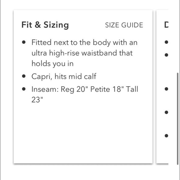 Horizon scallop Capri leggings - Picture 8 of 9